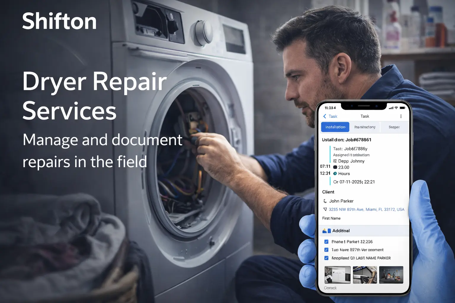 Dryer Repair Services That Stay On Time and Fully Documented