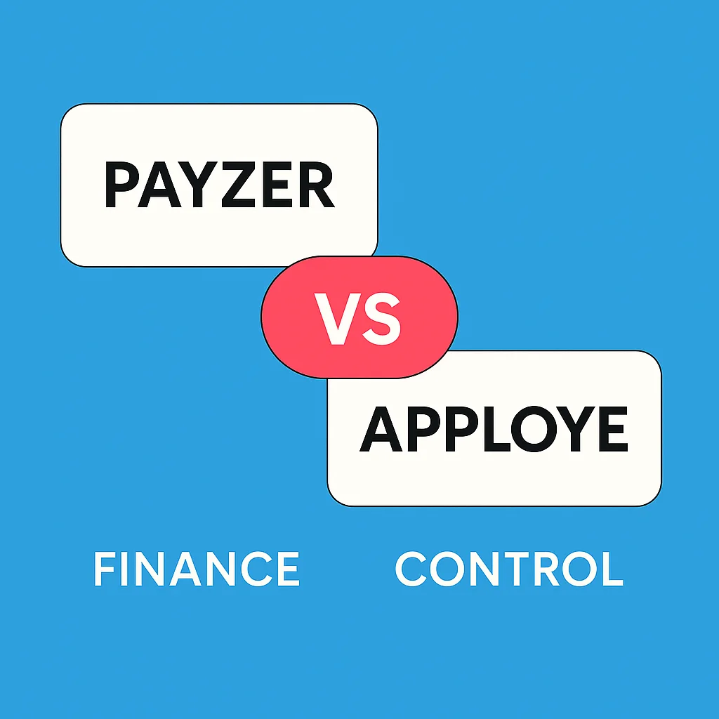 Payzer vs Apploye — finance vs control
