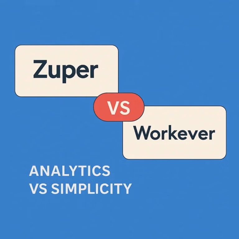 Zuper vs Workever, управление на полеви услуги: аналитика срещу простота