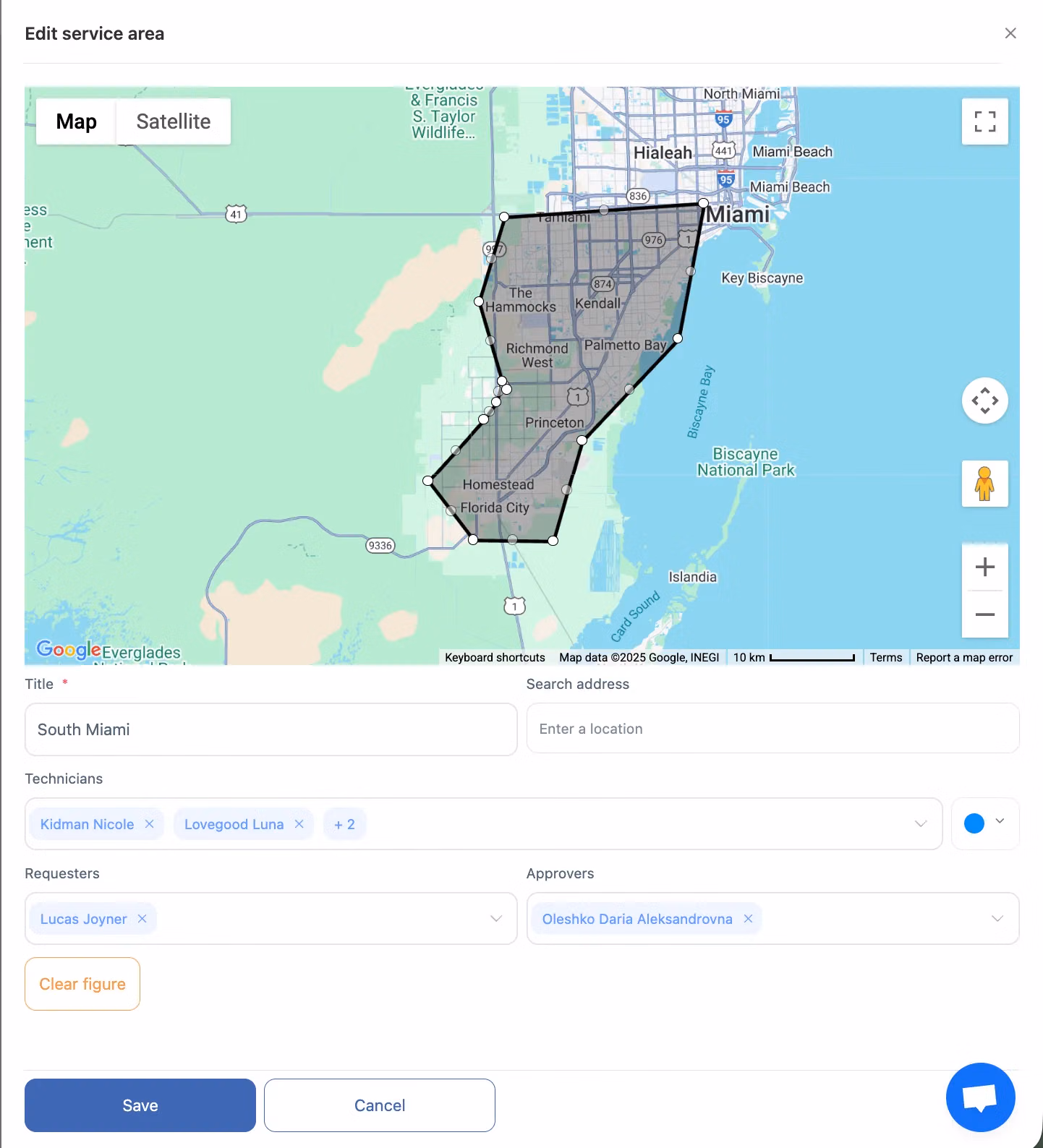 Control în Timp Real pentru Operațiunile de Teren ale Electricienilor