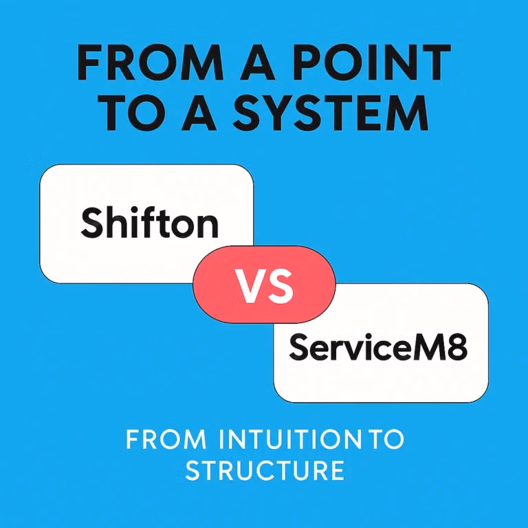 Shifton срещу ServiceM8, управление на задачи от интуиция към структура