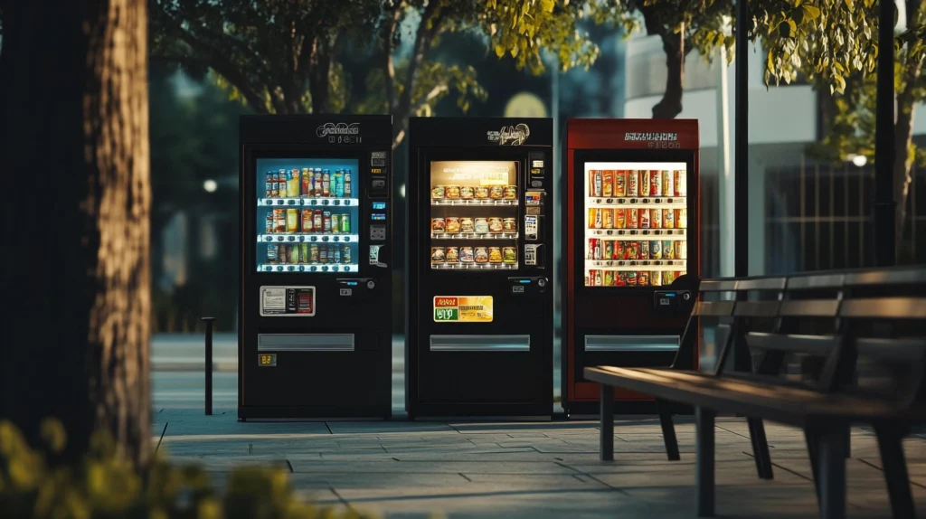 Technician servicing a vending machine at a commercial site — Shifton Field Service