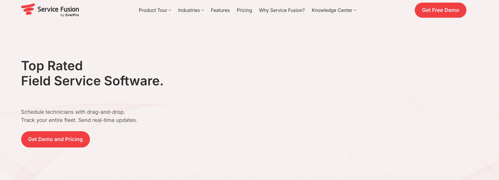 Service Fusion field service management software as a Jobber alternative with unlimited users on every tier
