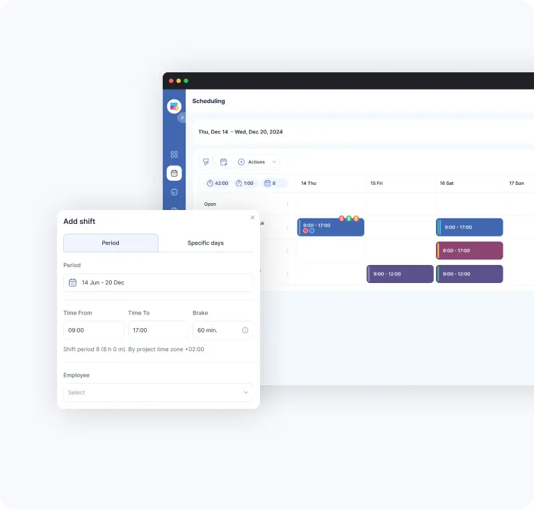 Shifton functionality