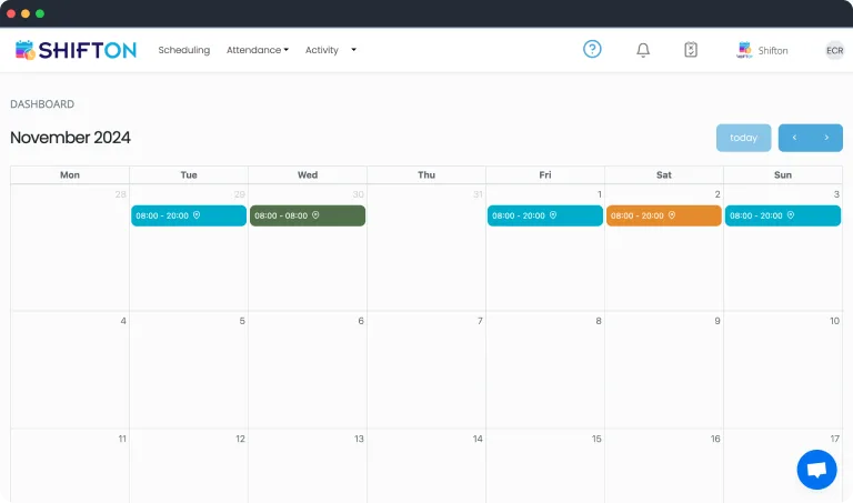 Customize Shifts and Assign Roles
