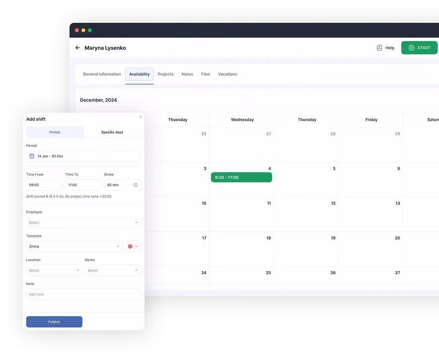 Shifton Workforce Management