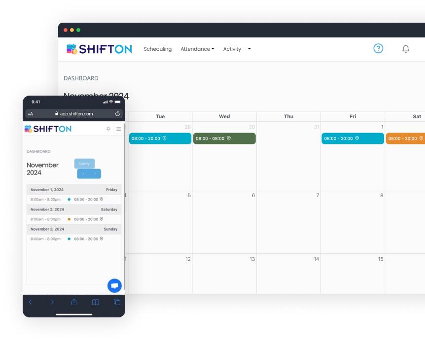 Shifton platform interface