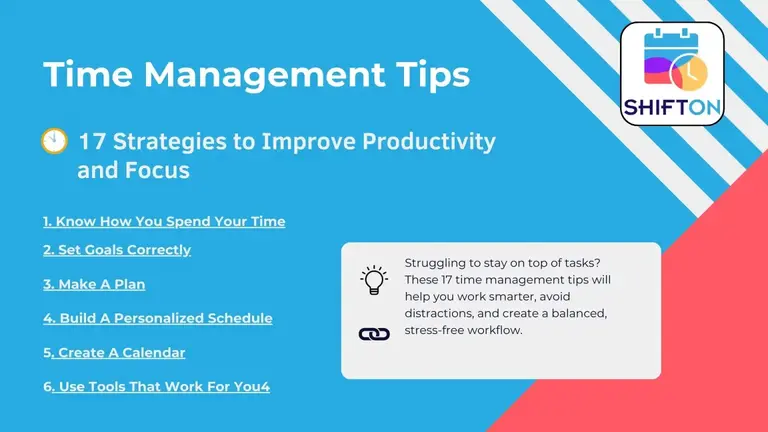 Time Management and Productivity Tips: 17 Effective Strategies for Mastering Time at Work
