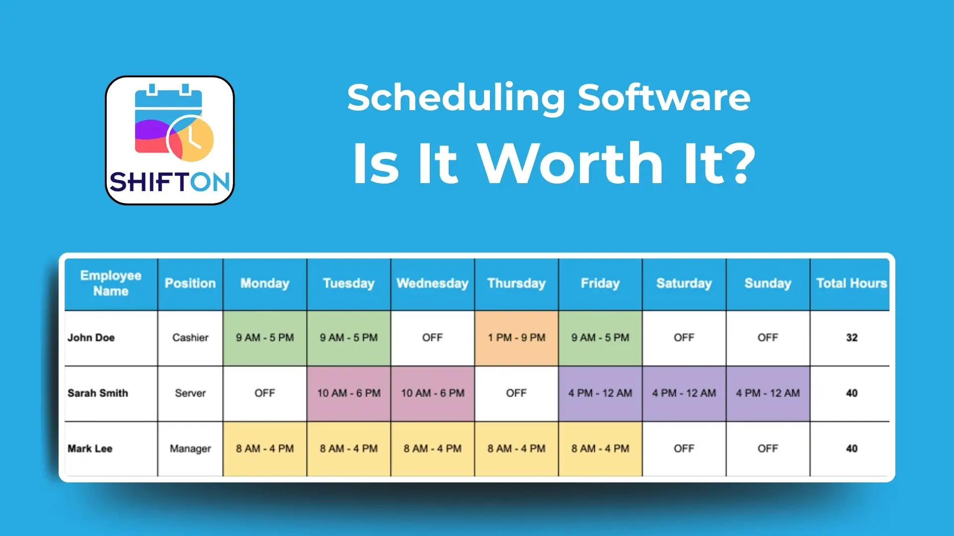 Scheduling software — is it worth it?