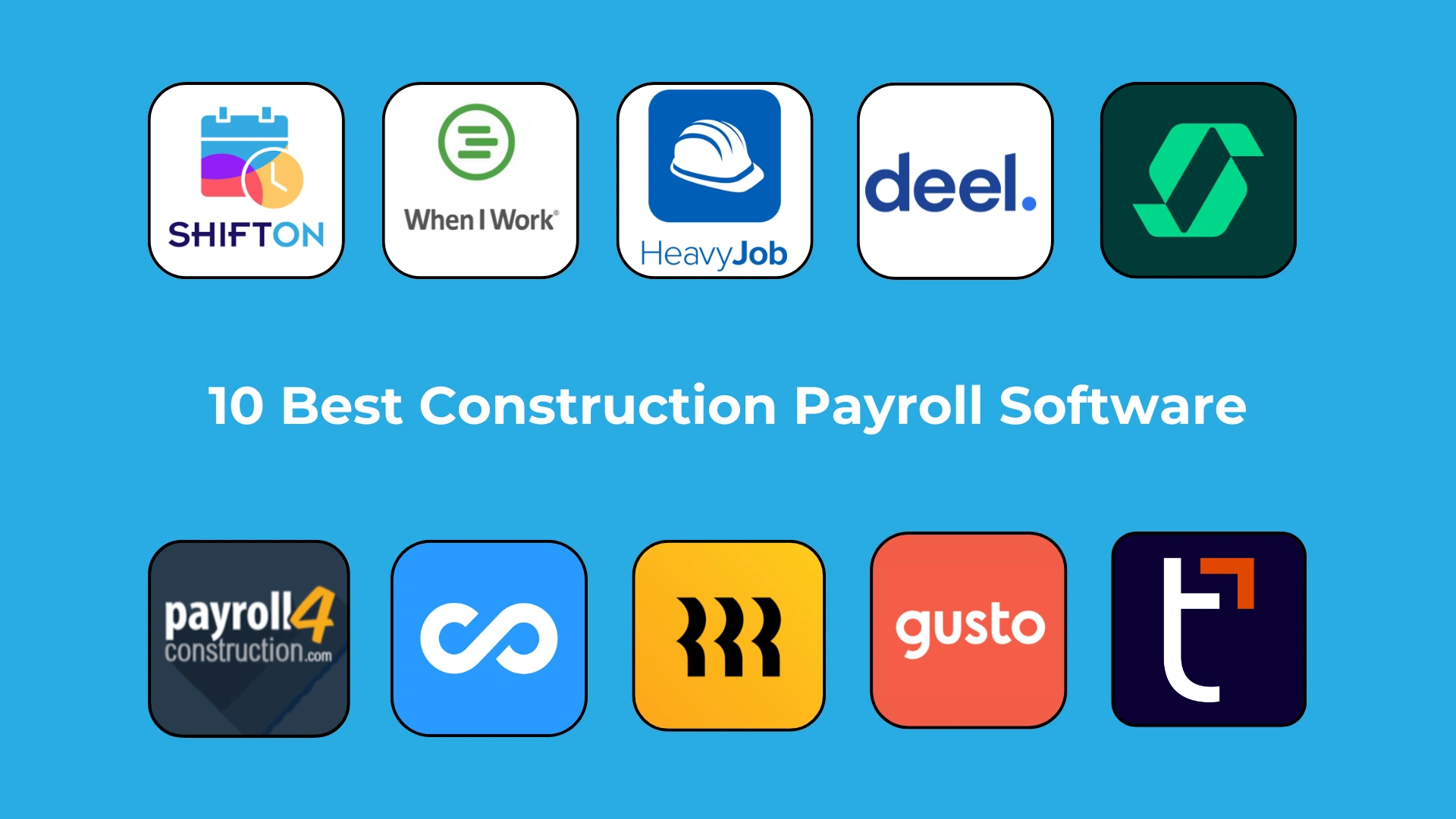 TOP-10 Logiciels de Paie pour la Construction