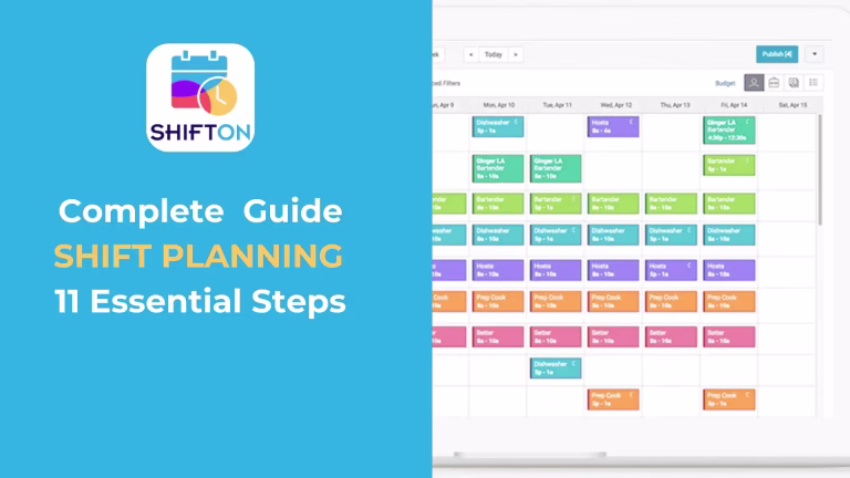Ein vollständiger Leitfaden für die Schichtplanung in 11 wesentlichen Schritten für ein effizientes Schichtmanagement