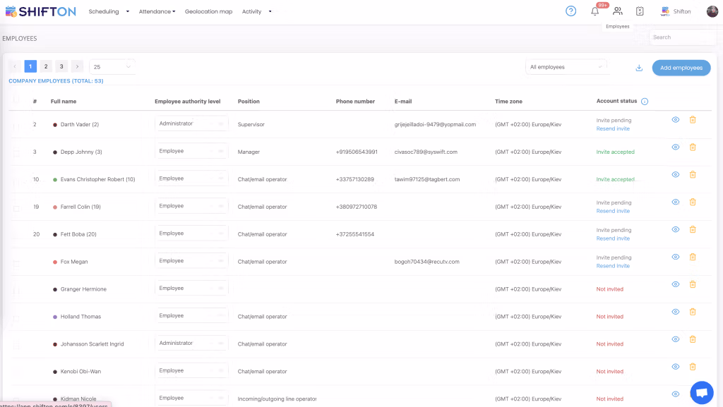 Streamlined Shipton interface for efficient task management and quick shipping status tracking.
