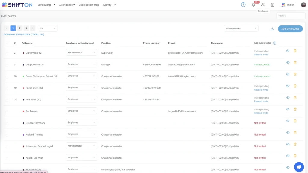 Streamlined Shipton interface for efficient task management and quick shipping status tracking.