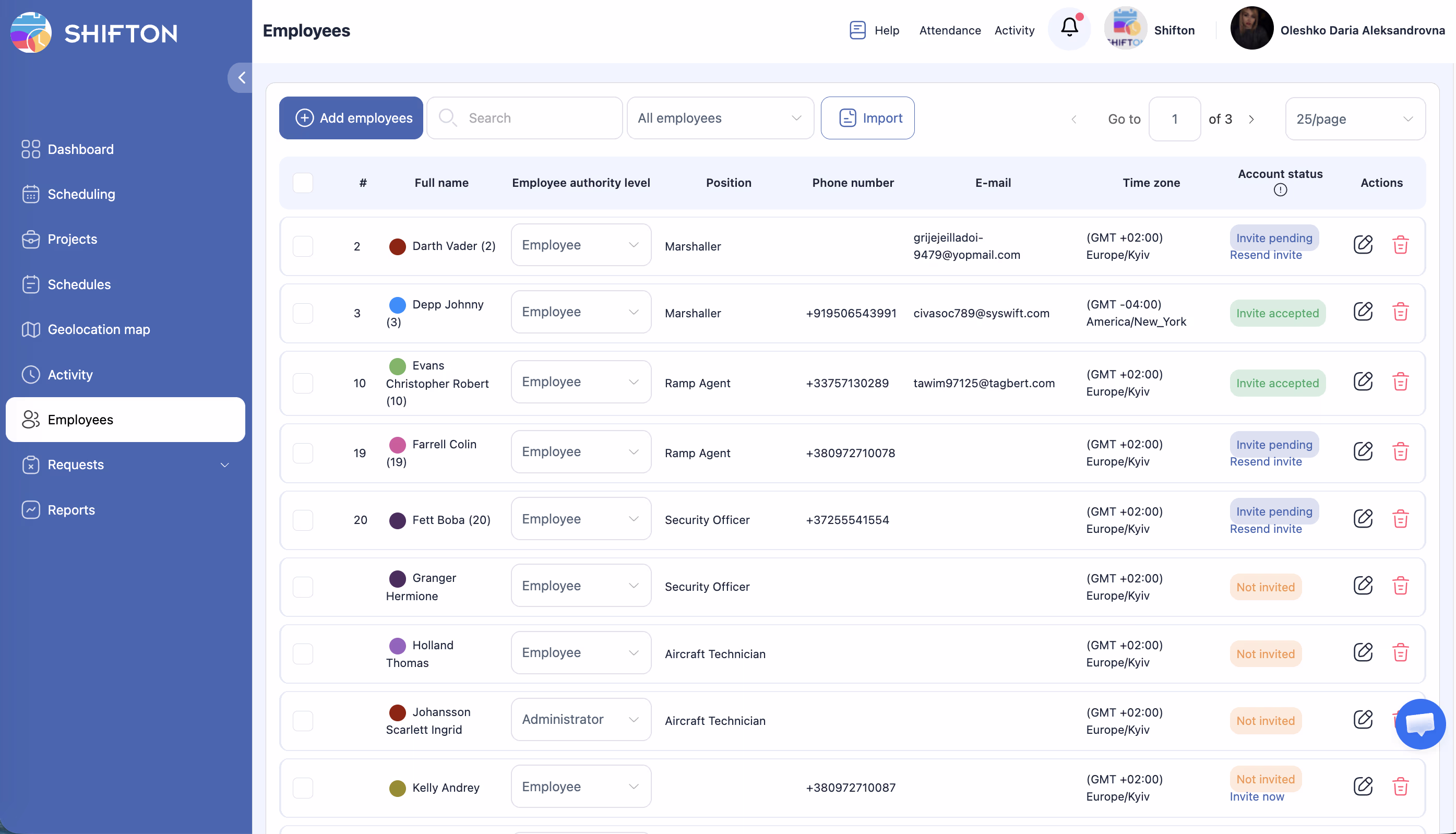 Ajanseuranta ja viestintä
