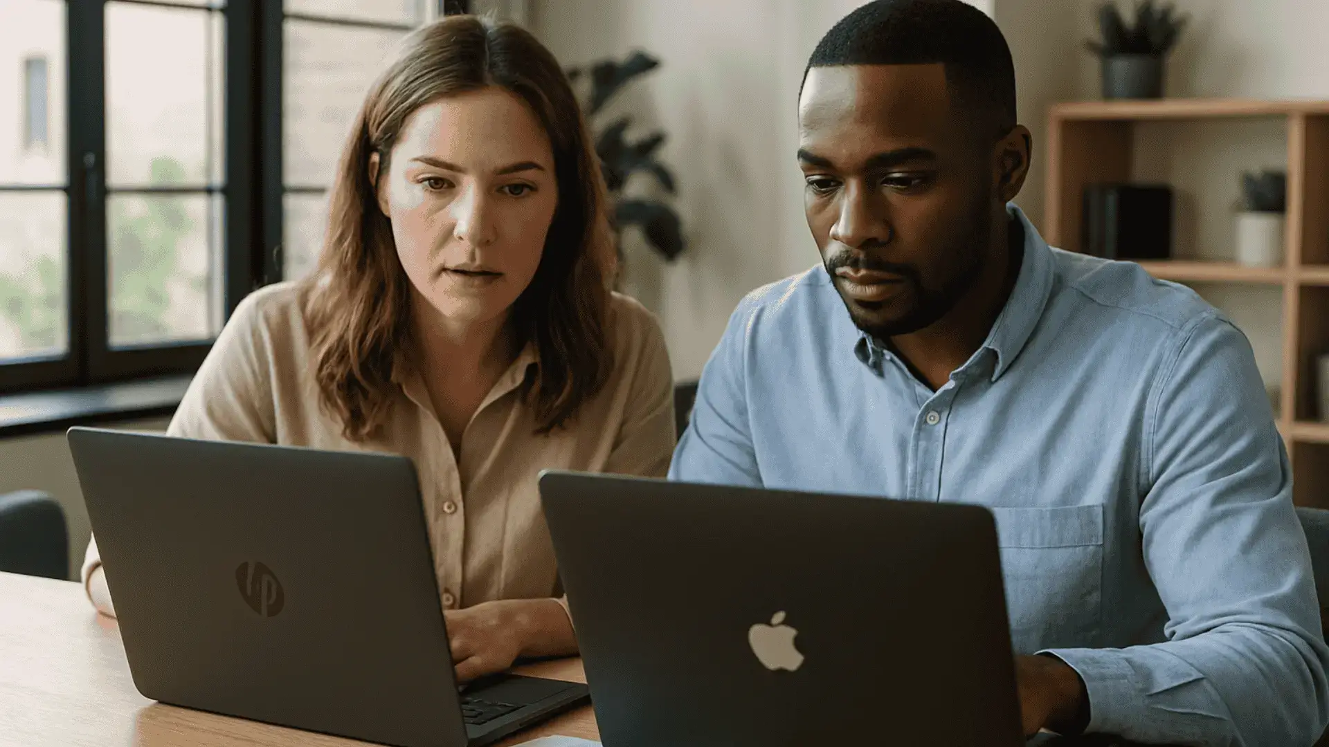 Illustration representing the integration of workforce management software.