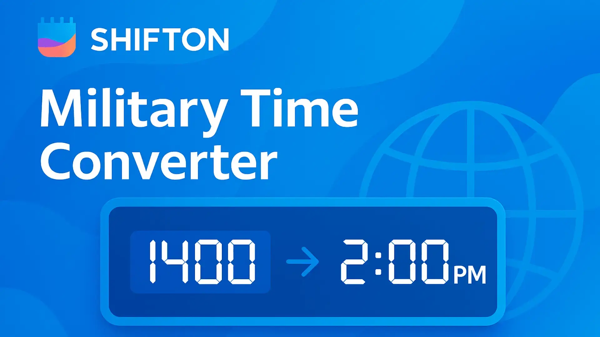 Military Time Converter | 24-Hour to AM/PM Clock Calculator