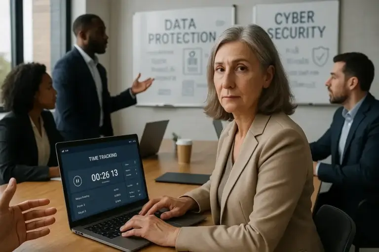 Sicherheit Zeiterfassungssoftware: Schutz sensibler Daten in der Zeitverfolgung