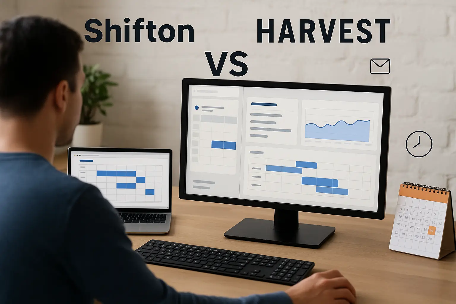 Shifton versus Harvest scheduling software comparison