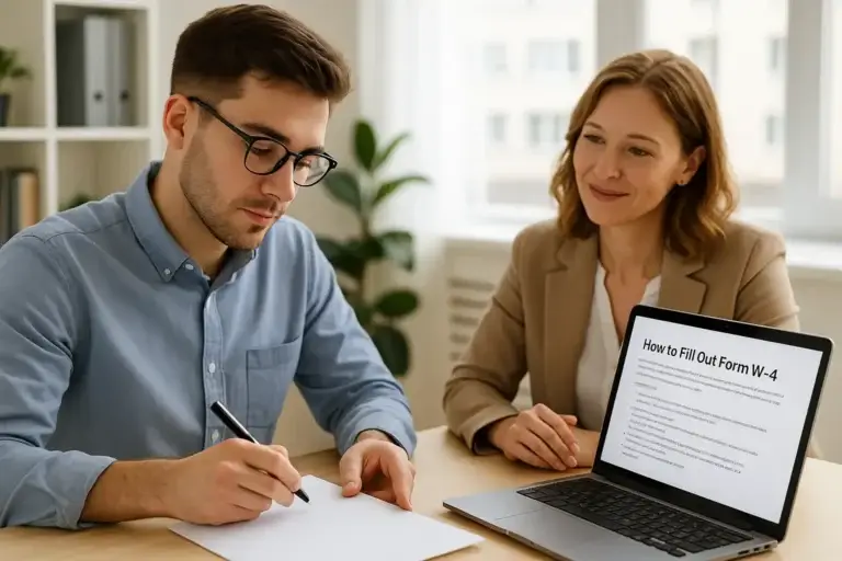 W-4 Formular für in Deutschland ansässige Arbeitnehmer