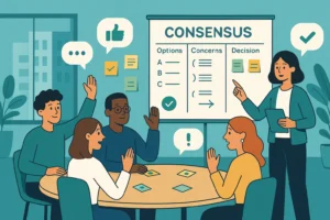 Consensus Decision-Making at Work: When to Use It, When to Skip It