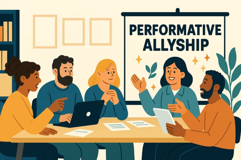 Performative Verbundenheit: Wie man leere Gesten am Arbeitsplatz vermeidet