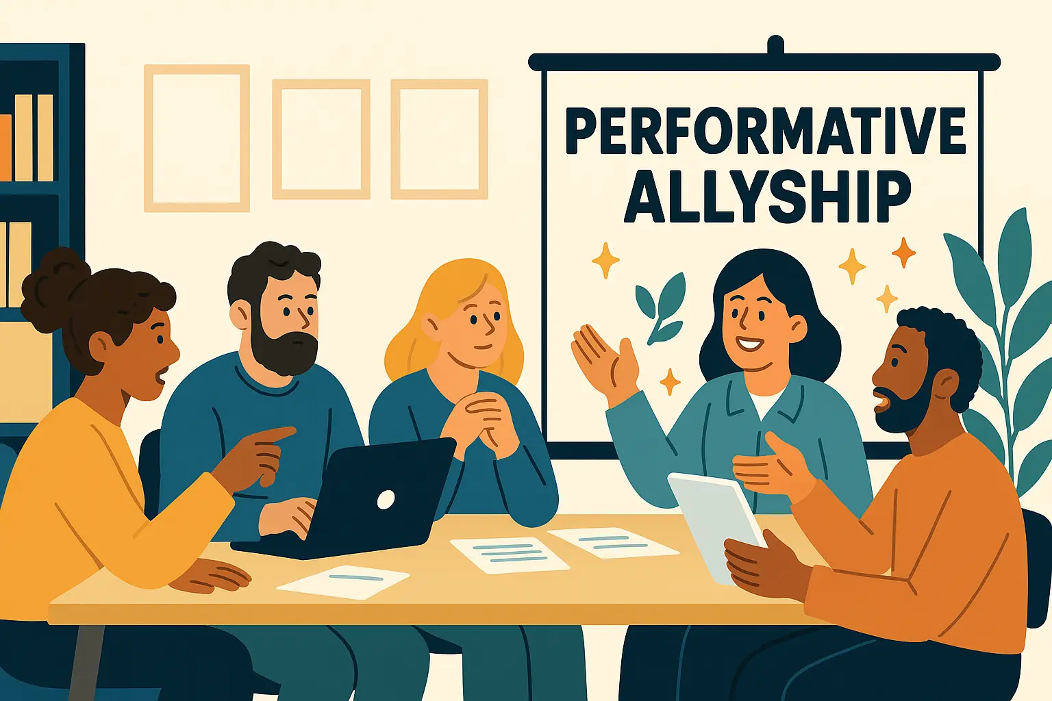 Performative Allyship: How to Avoid Empty Gestures in the Workplace