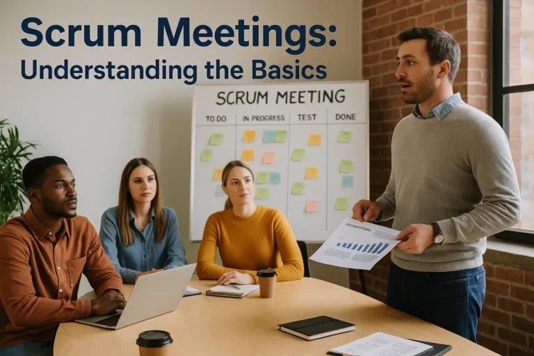 Scrum-Meeting: Klare Anleitung zur Steigerung der Teamproduktivität