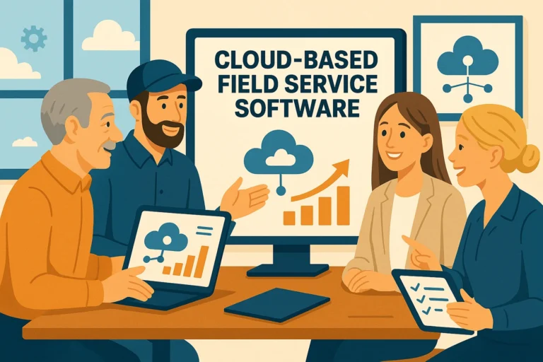 Cloudbasierte Außendienstsoftware für Moderne Unternehmen