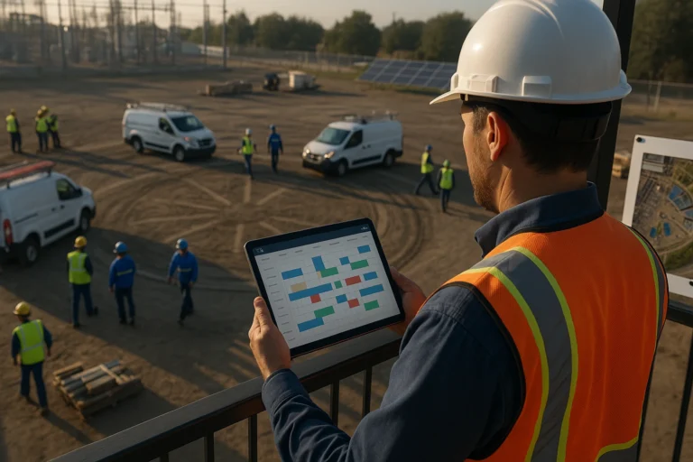 Auftragnehmer Software für zuverlässige Einsatzplanung mit Fremdfirmen