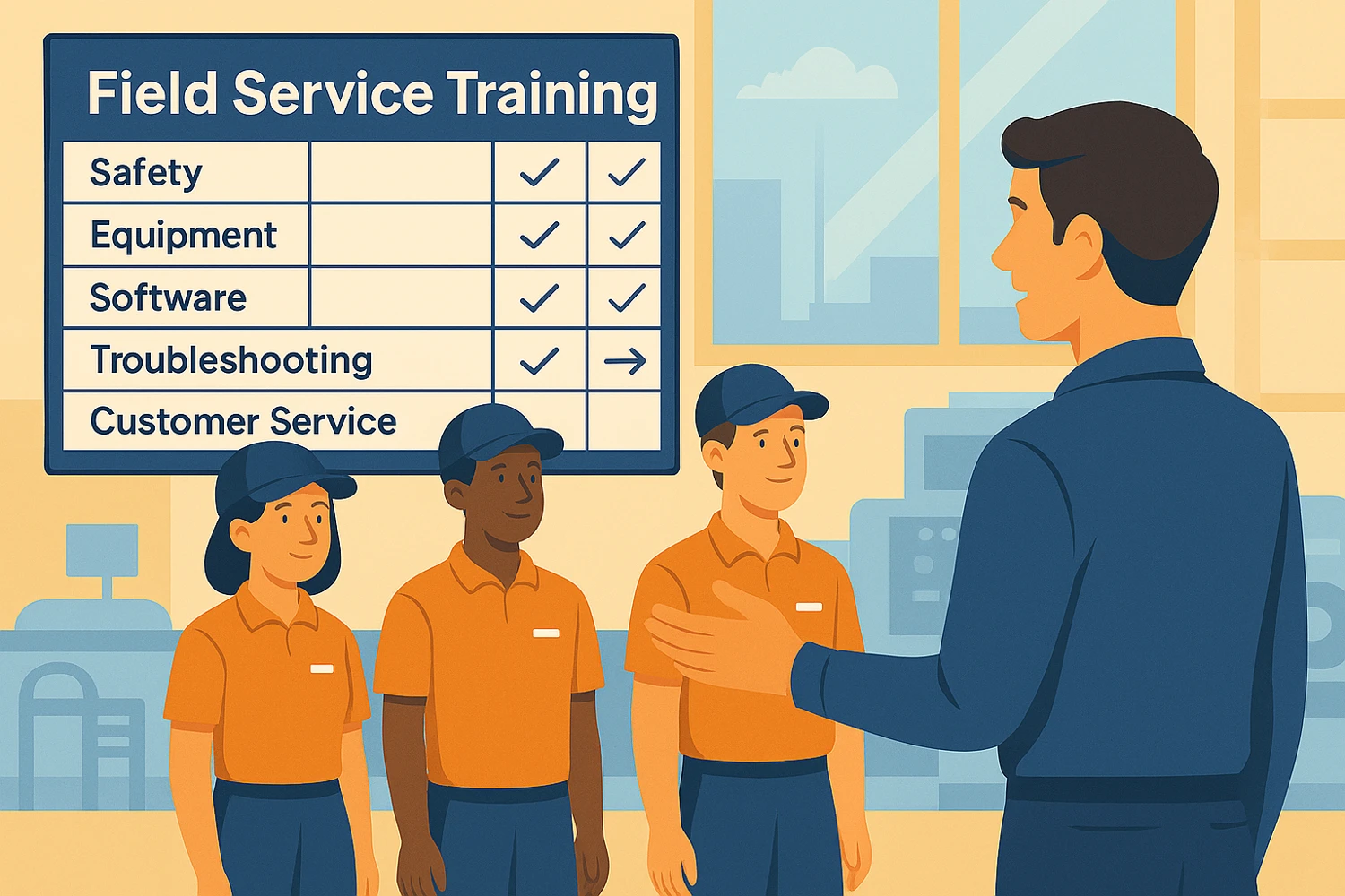 Inteligentne szkolenie techników serwisu terenowego: Przygotowanie zespołów na cyfrową przyszłość