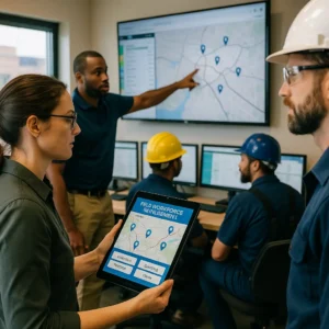 ফিল্ড ওয়ার্কফোর্স ব্যবস্থাপনা সিস্টেম: বড় দলগুলোর সমন্বয় সাধন