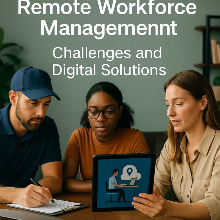 Verwaltung remote arbeitender mitarbeiter – Herausforderungen und digitale Losungen