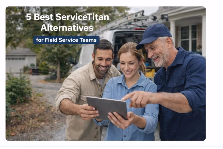 5 ServiceTitan-Alternativen, die Ihr Team tatsächlich nutzen wird
