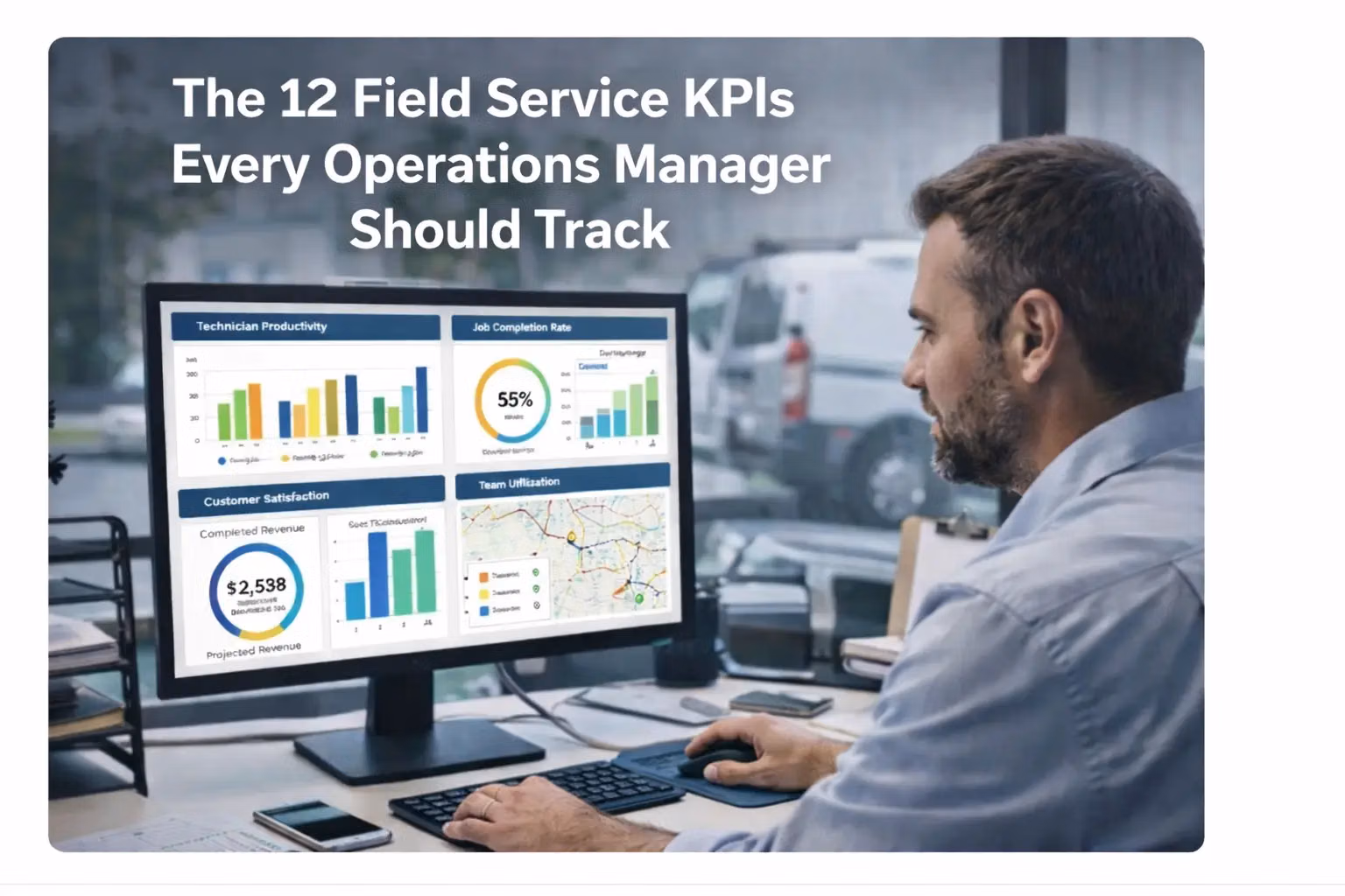 Die 12 Außendienst-KPIs, die jeder Betriebsleiter verfolgen sollte