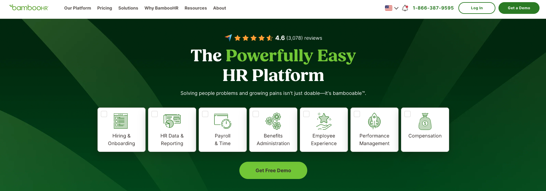 BambooHR - all-in-one HRIS for small and mid-sized teams BambooHR HR software for small business showing employee records and onboarding