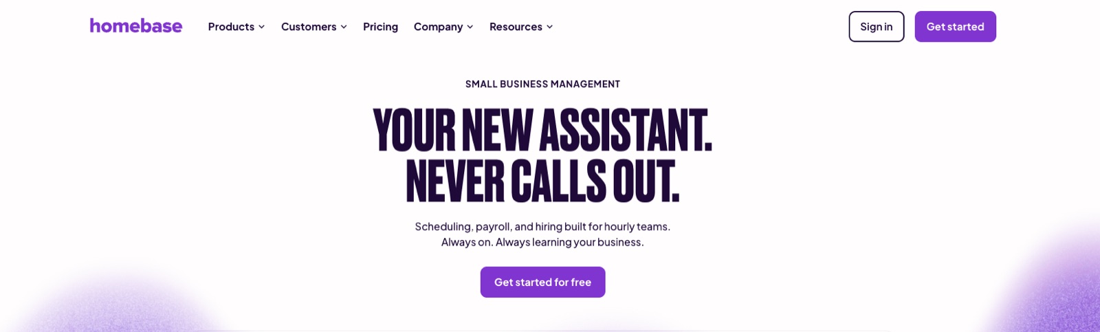 Homebase scheduling, time tracking, and payroll for hourly retail and food service - a per-location Rippling alternative