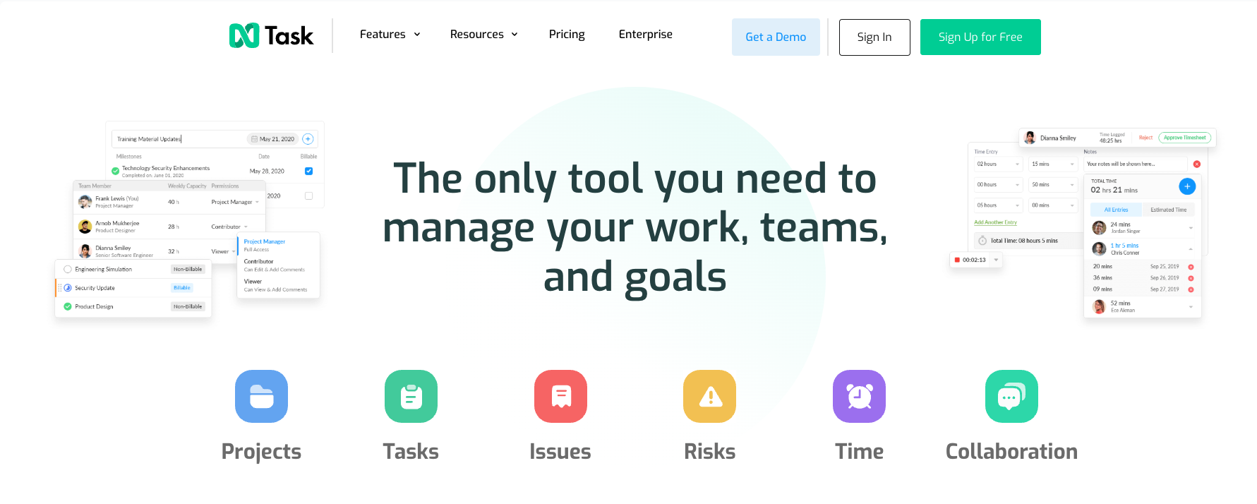 nTask affordable task and team management tool