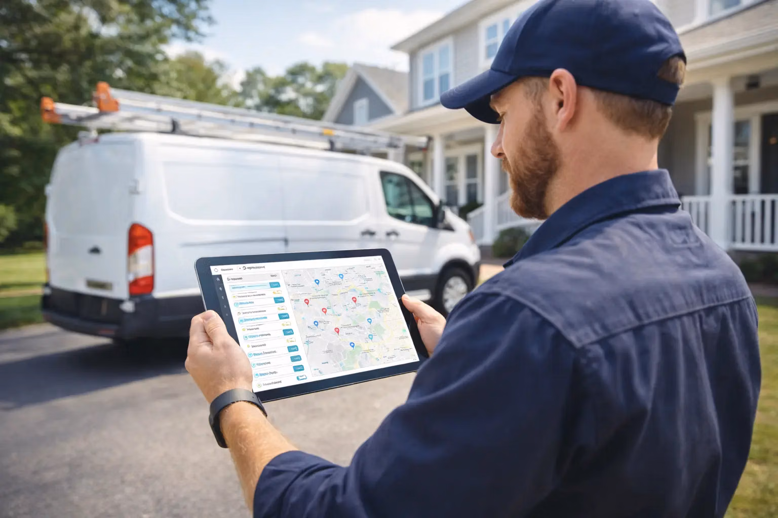 HVAC-Dispatch-Software, die jeden Auftrag unter Kontrolle hält