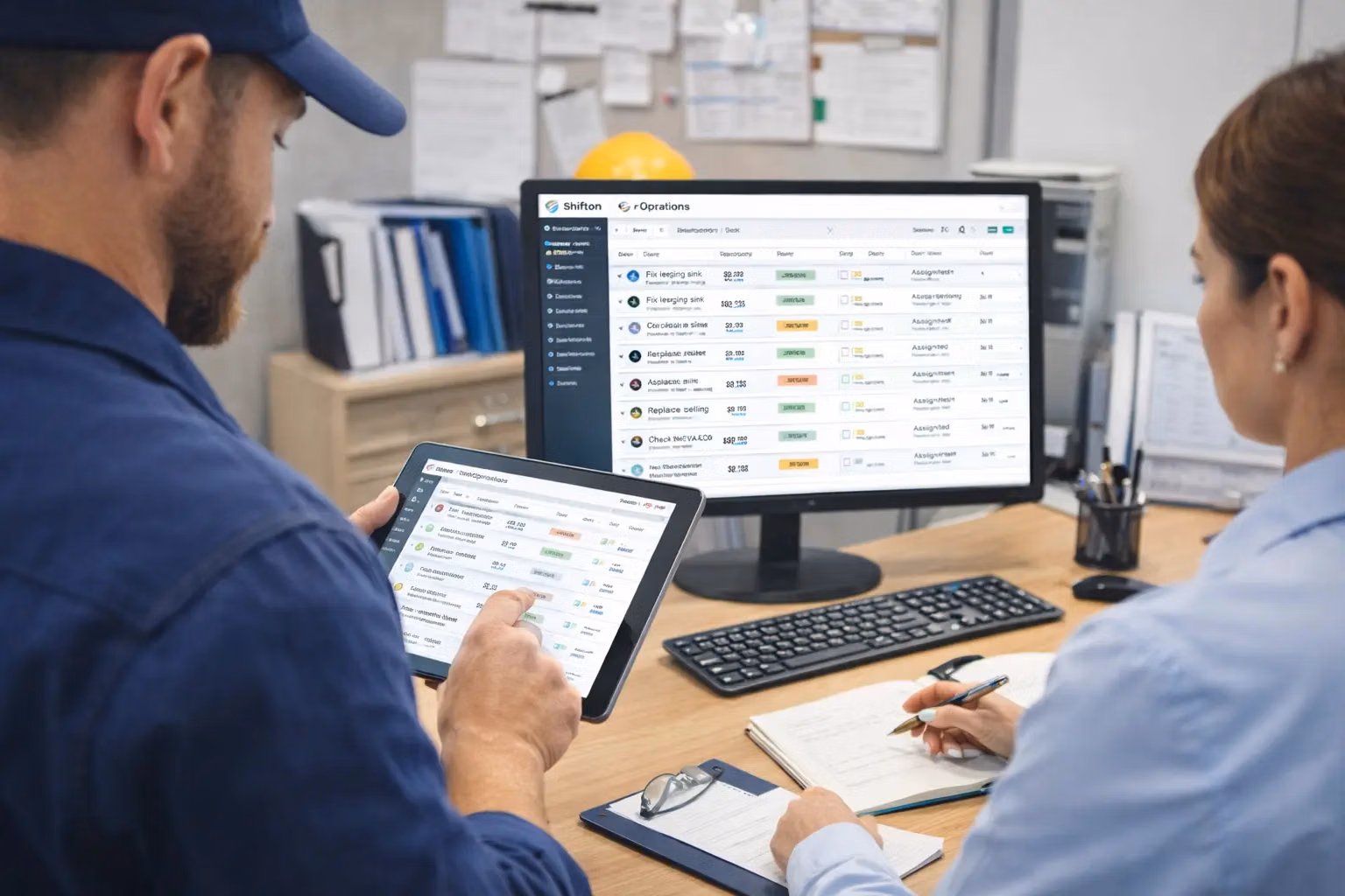 Arbeitsauftragssoftware für klare Anfragen