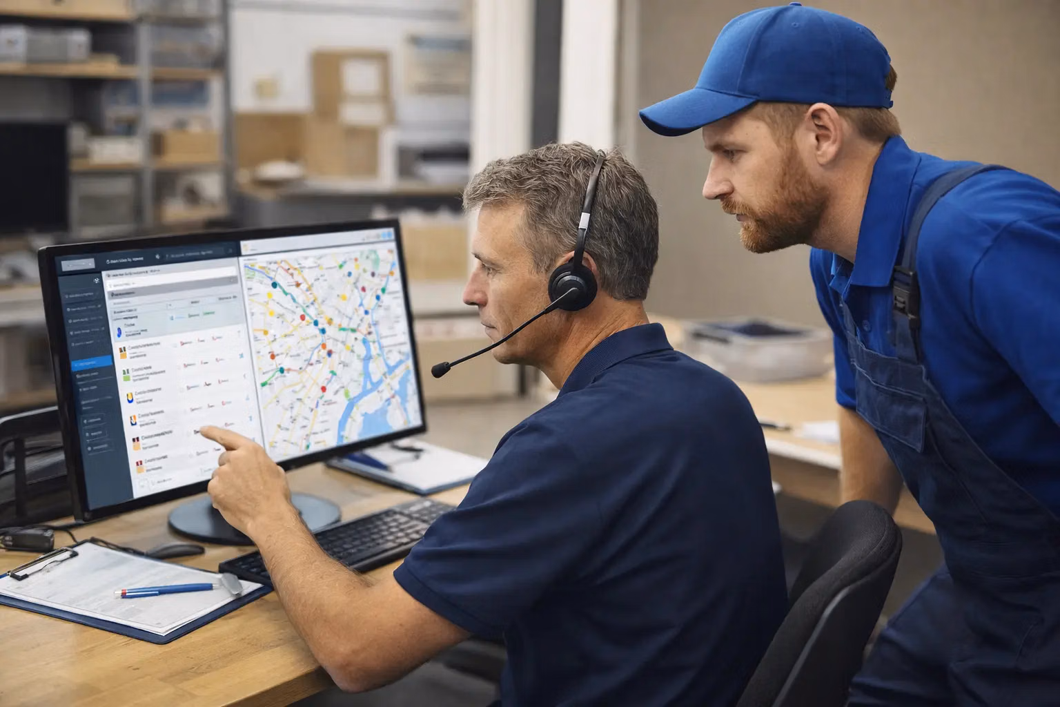 Moderne Einsatzplanung mit Software für die Disposition